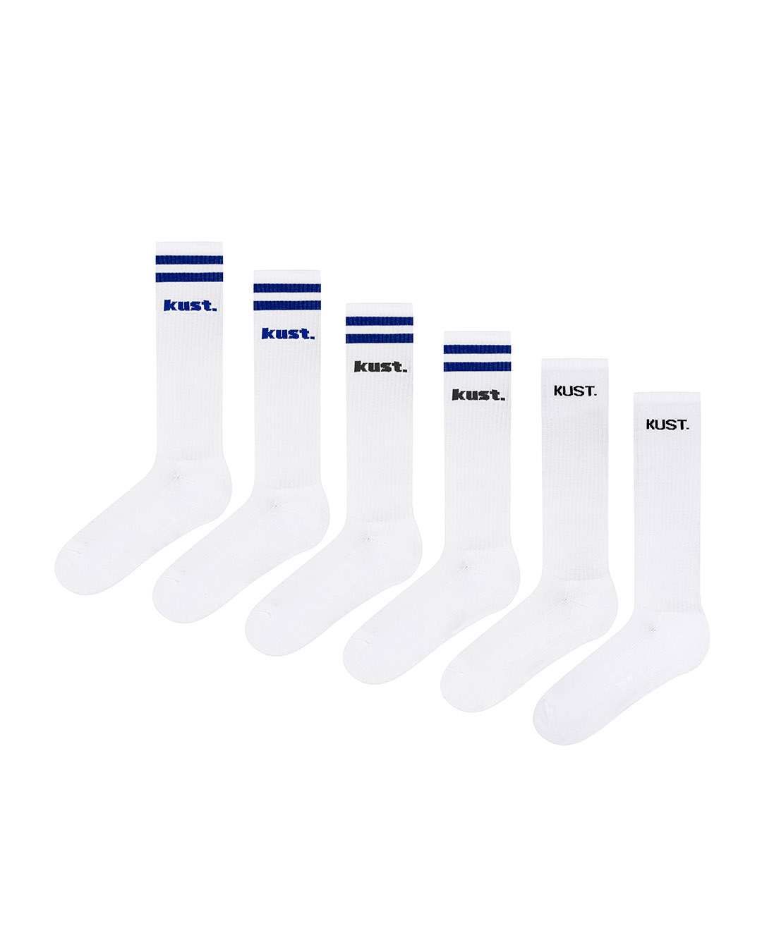 Knee Length Socks 02 Trio Pack Kust 