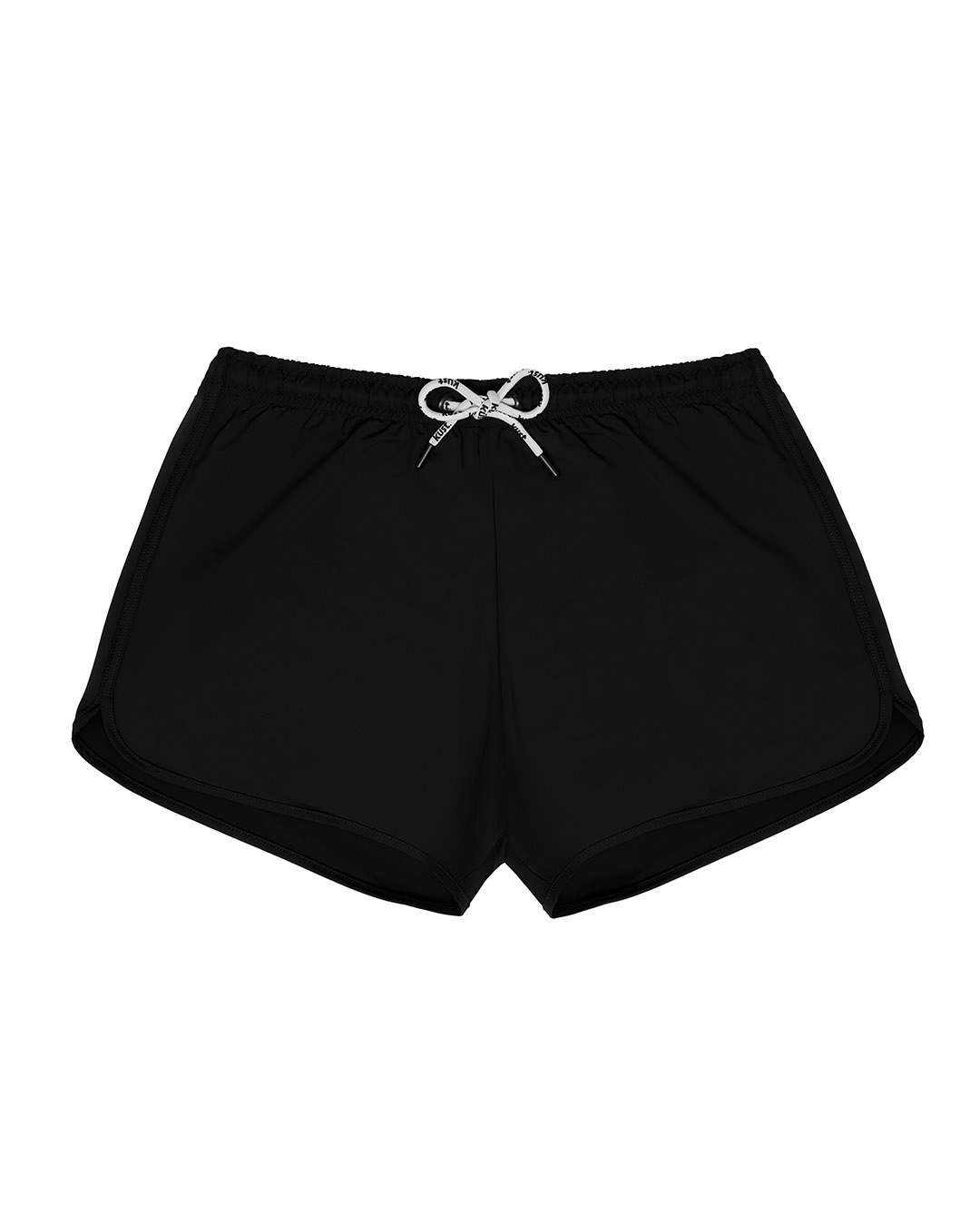 Swim black shorts.- KUST.SWIM SHORTS 01/ BLACK - kust.