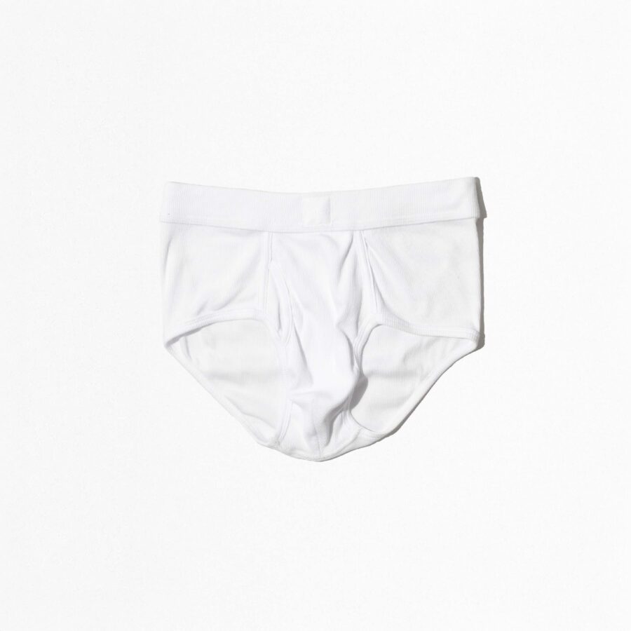 KUST. RIB BRIEF 01/ WHITE